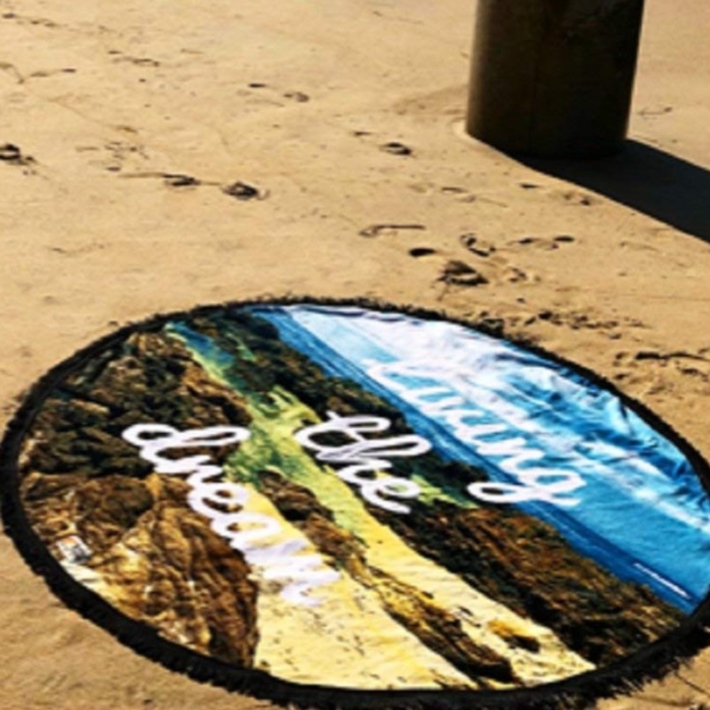 Living the Dream beach towel NIP